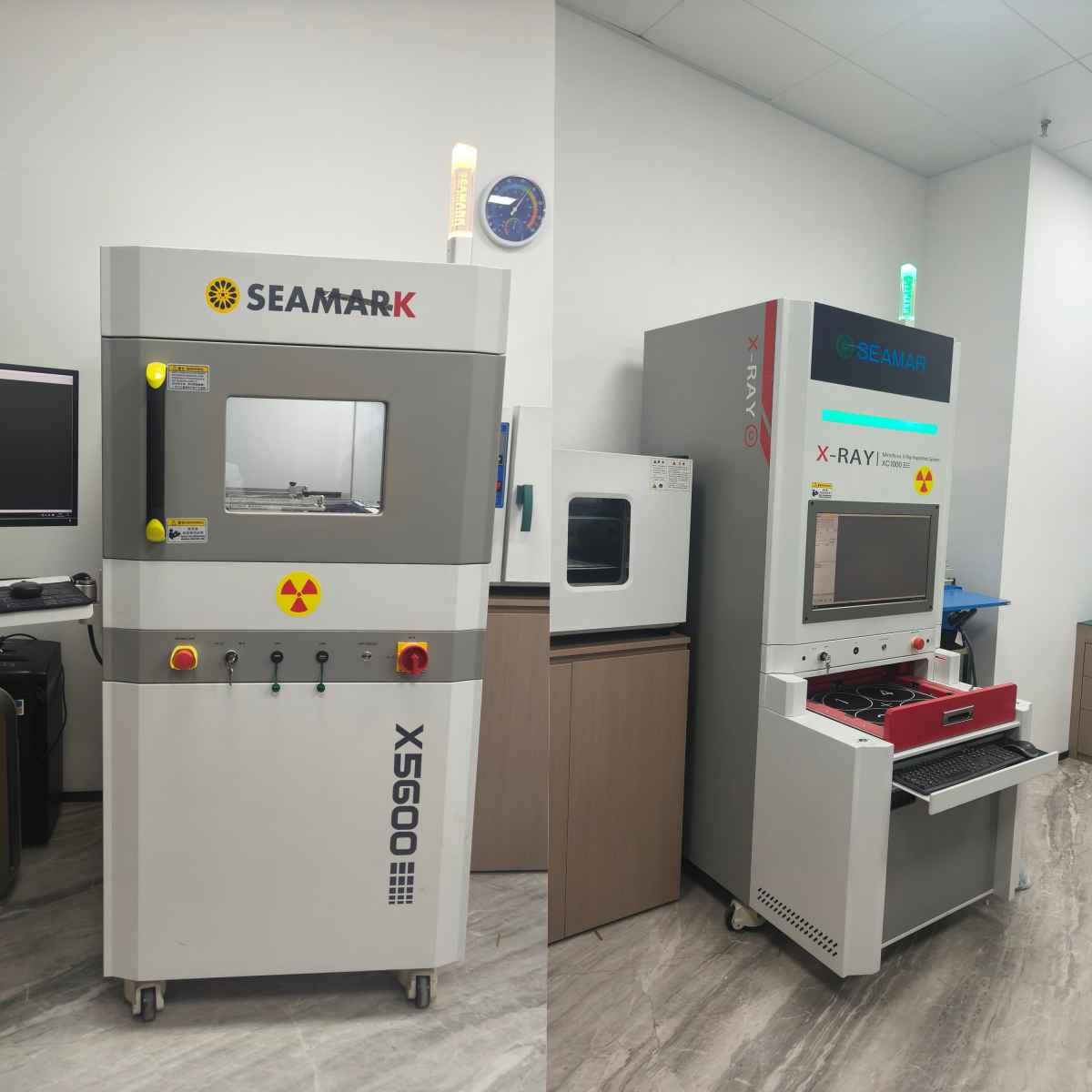 SEAMARK X-5600 X-ray inspection system at XingHuan International QC lab