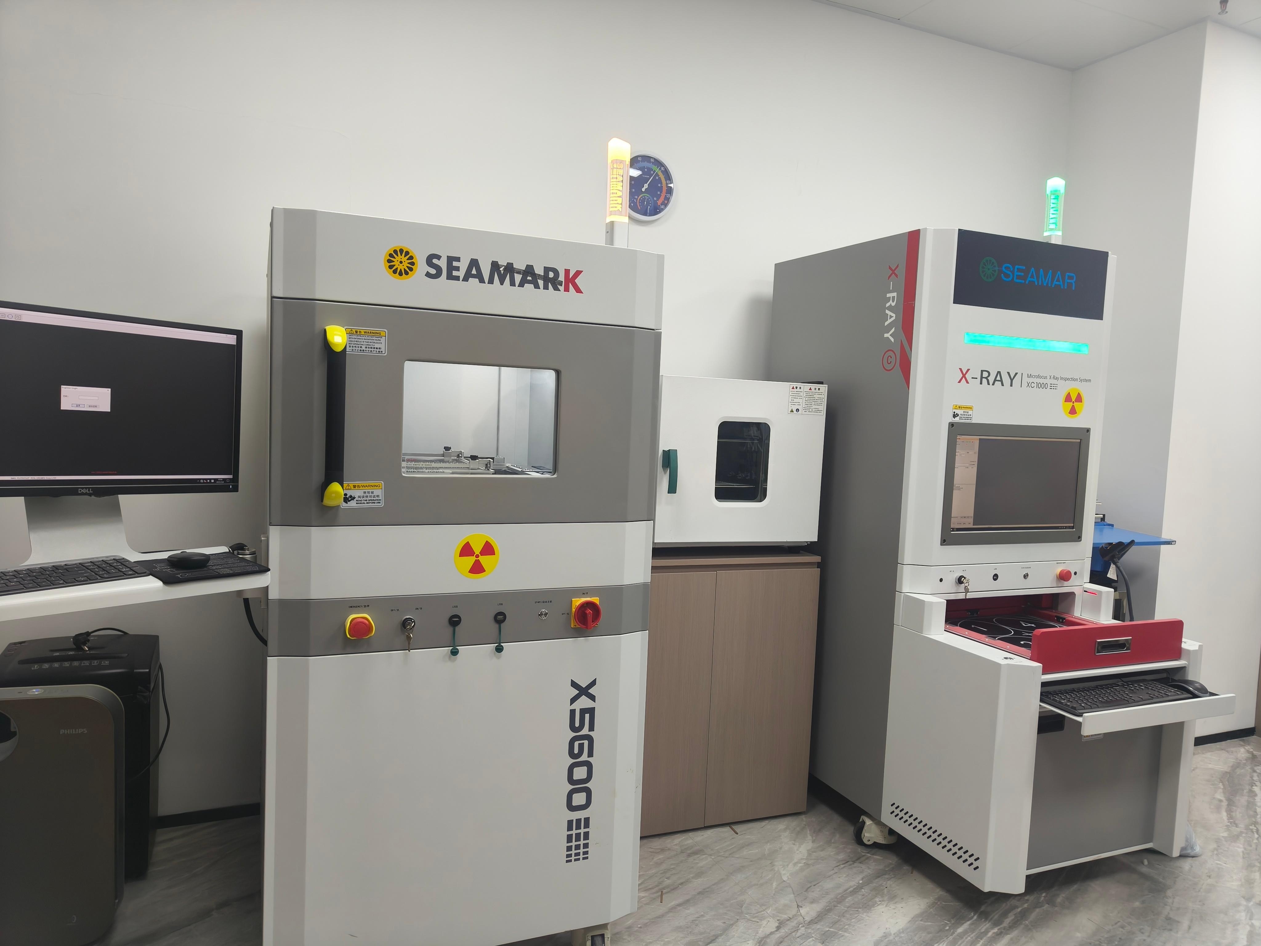 X-ray inspection workstation for counterfeit component screening